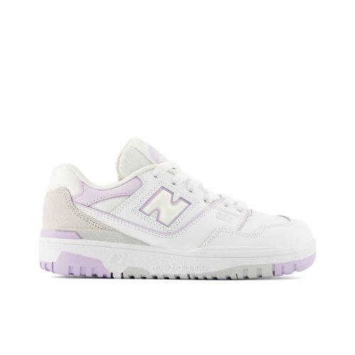 

New Balance Kids' 550 White/Purple - White/Purple