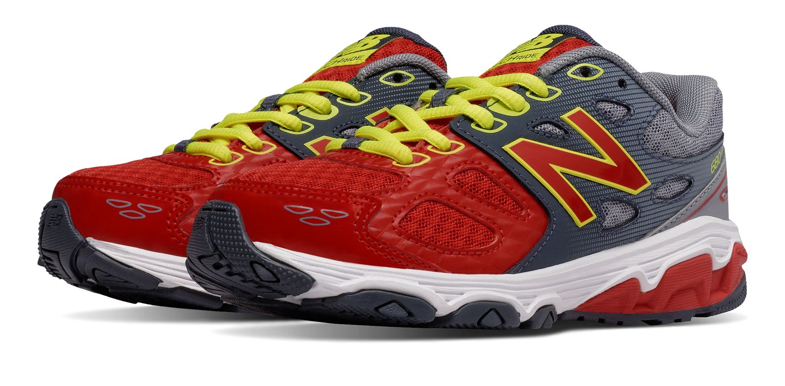 NB New Balance 680v3, Grey with Red