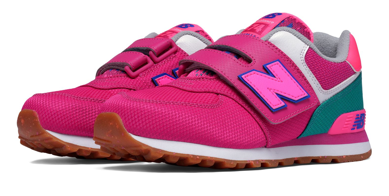 NB New Balance 574 Expedition, Pink with Purple