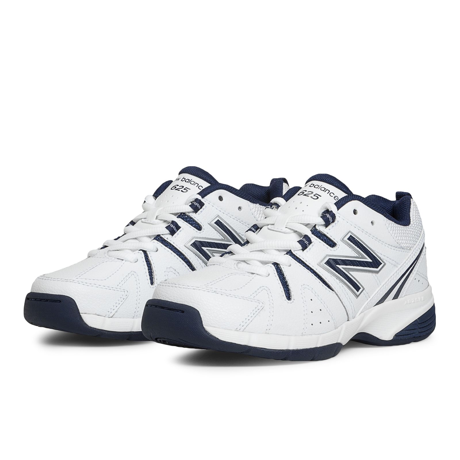 NB New Balance 625, White with Navy