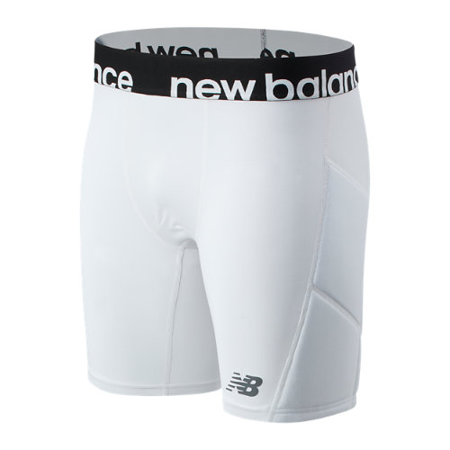

New Balance Men's Slider Short White - White