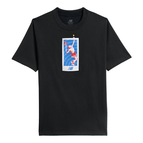 

New Balance Men's Coco Gauff Melbourne T Shirt Black - Black