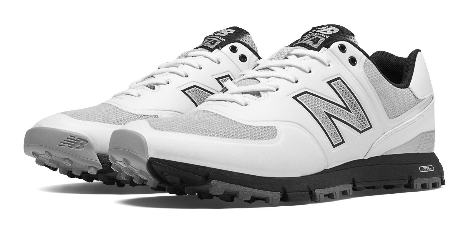 new balance 574 spikeless golf shoes