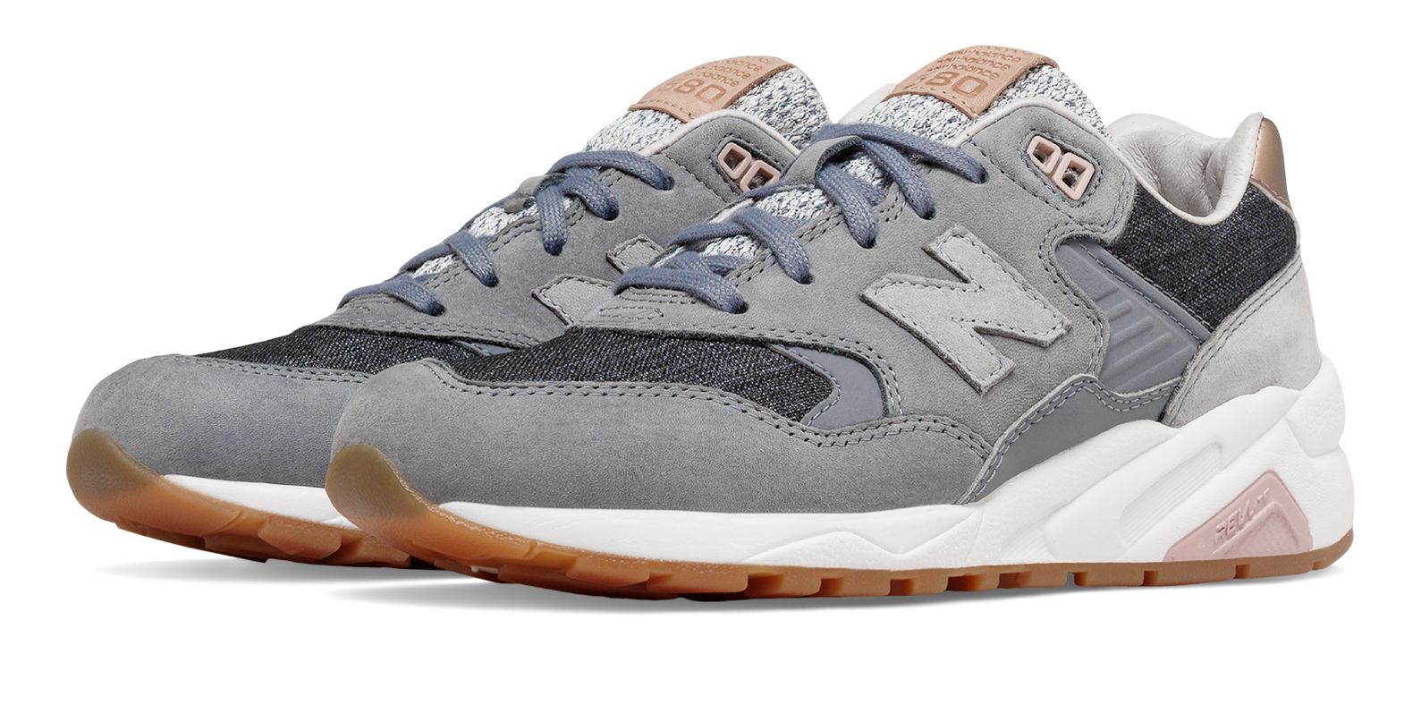 new balance 580 femme gris