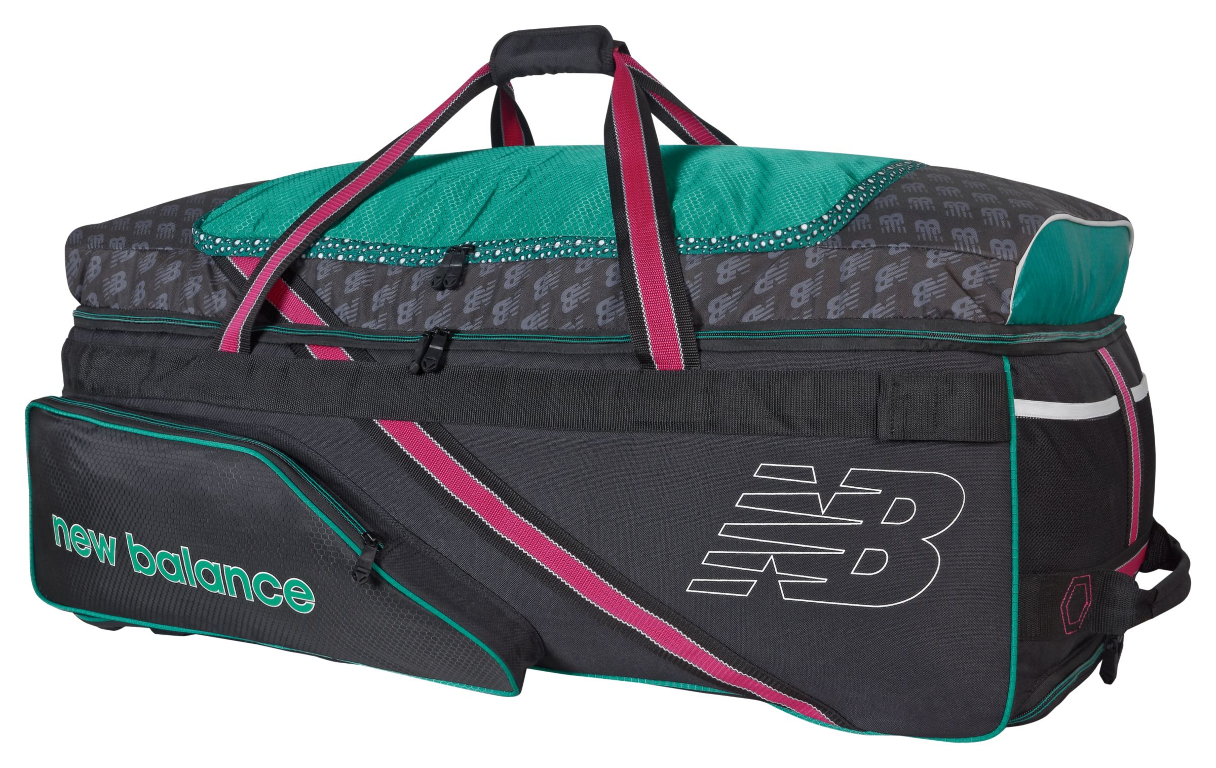 new balance jumbo trolley wheelie cricket bag