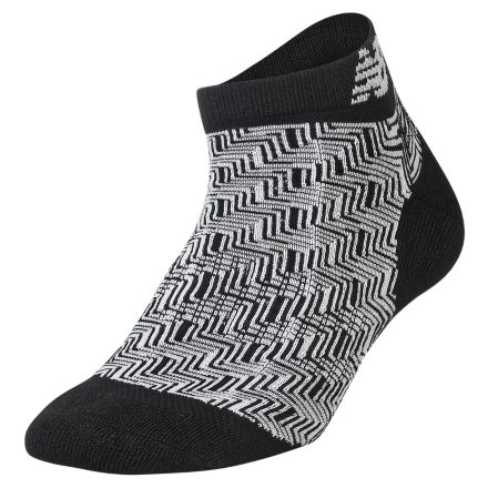 New Balance Mens Performance No Show, AAS01300BK image number null