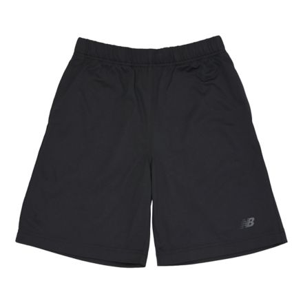 Logo Knit Shorts, BLACK, ABS55526BK