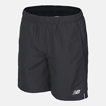 New Balance Boys Accelerate Short, ABS81104BK image number null