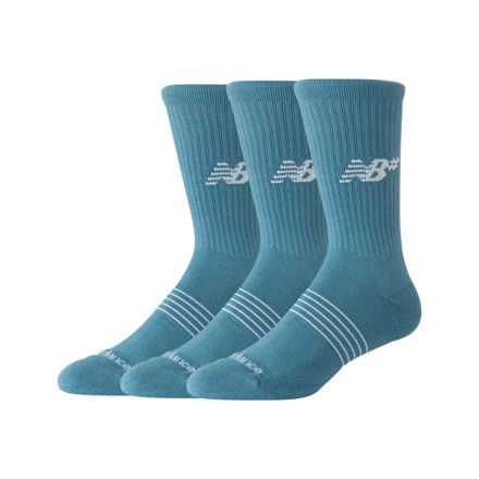Active Numeric Crew Socks 3 Pack