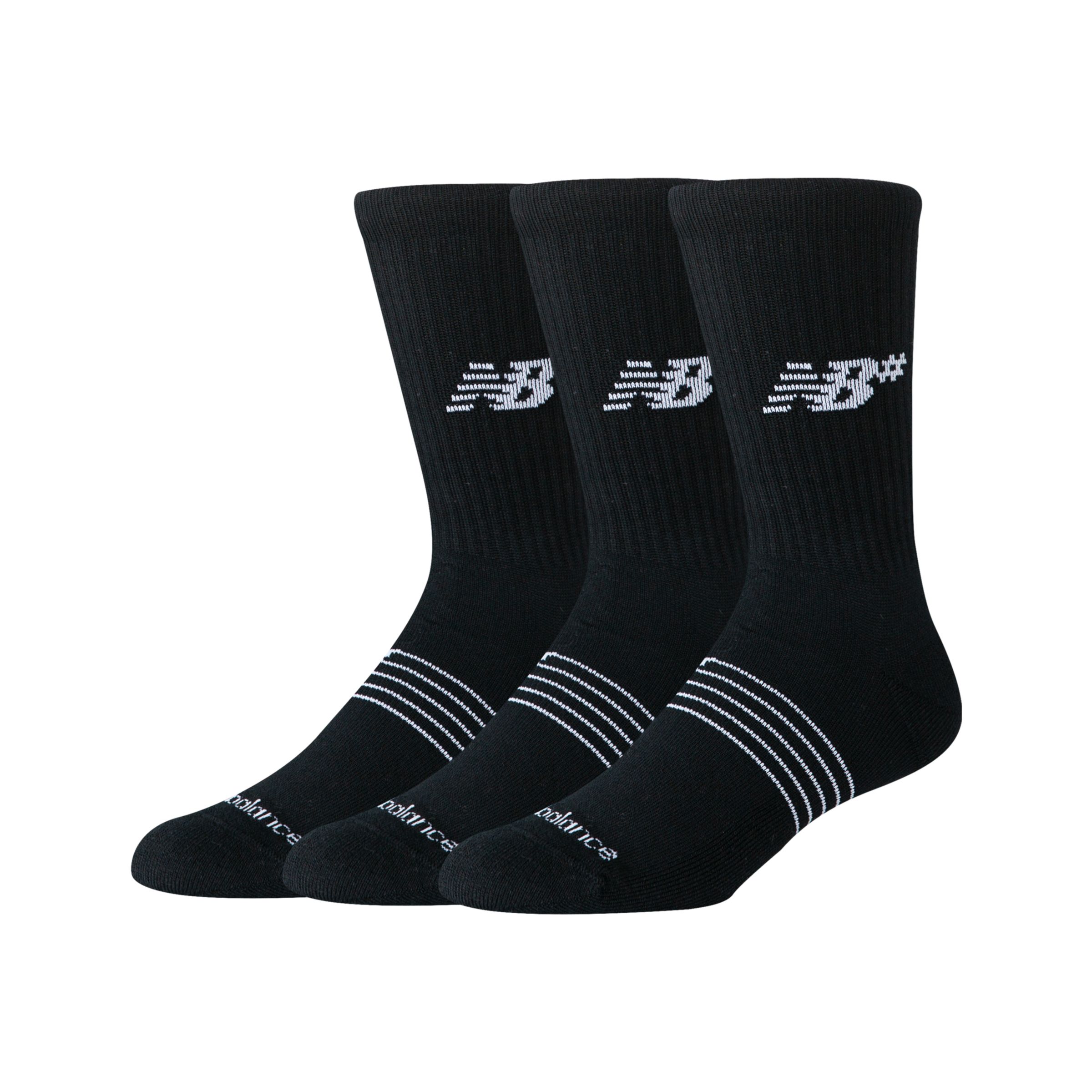 Active Numeric Crew Socks 3 Pack