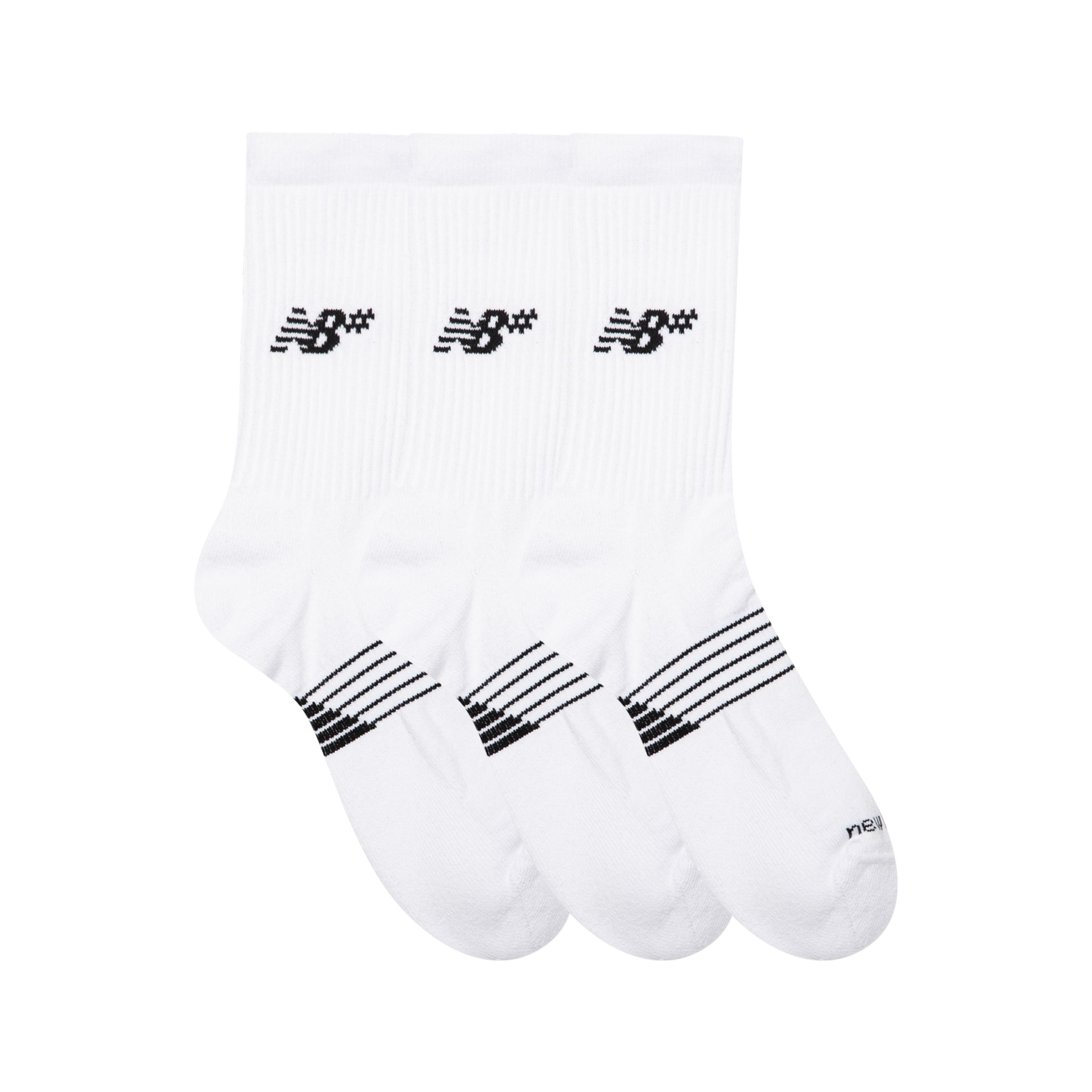 Active Numeric Crew Socks 3 Pack
