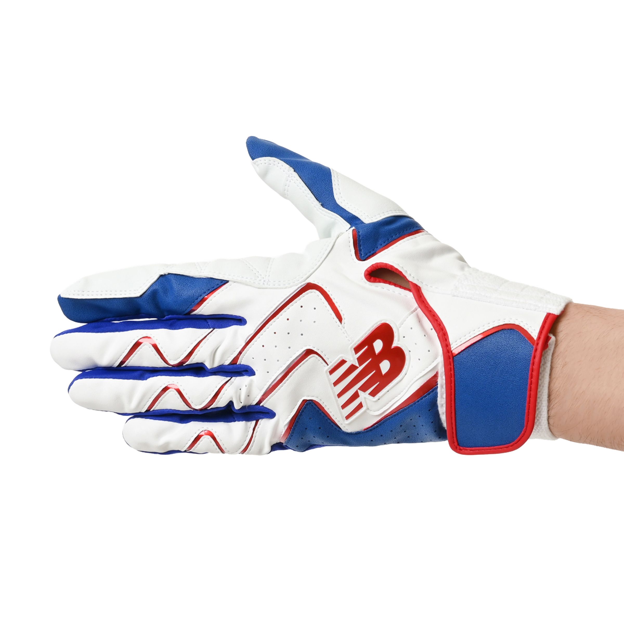 New Balance トゥルーフィットウォッシャブルバッティンググローブ, AC01161RYR