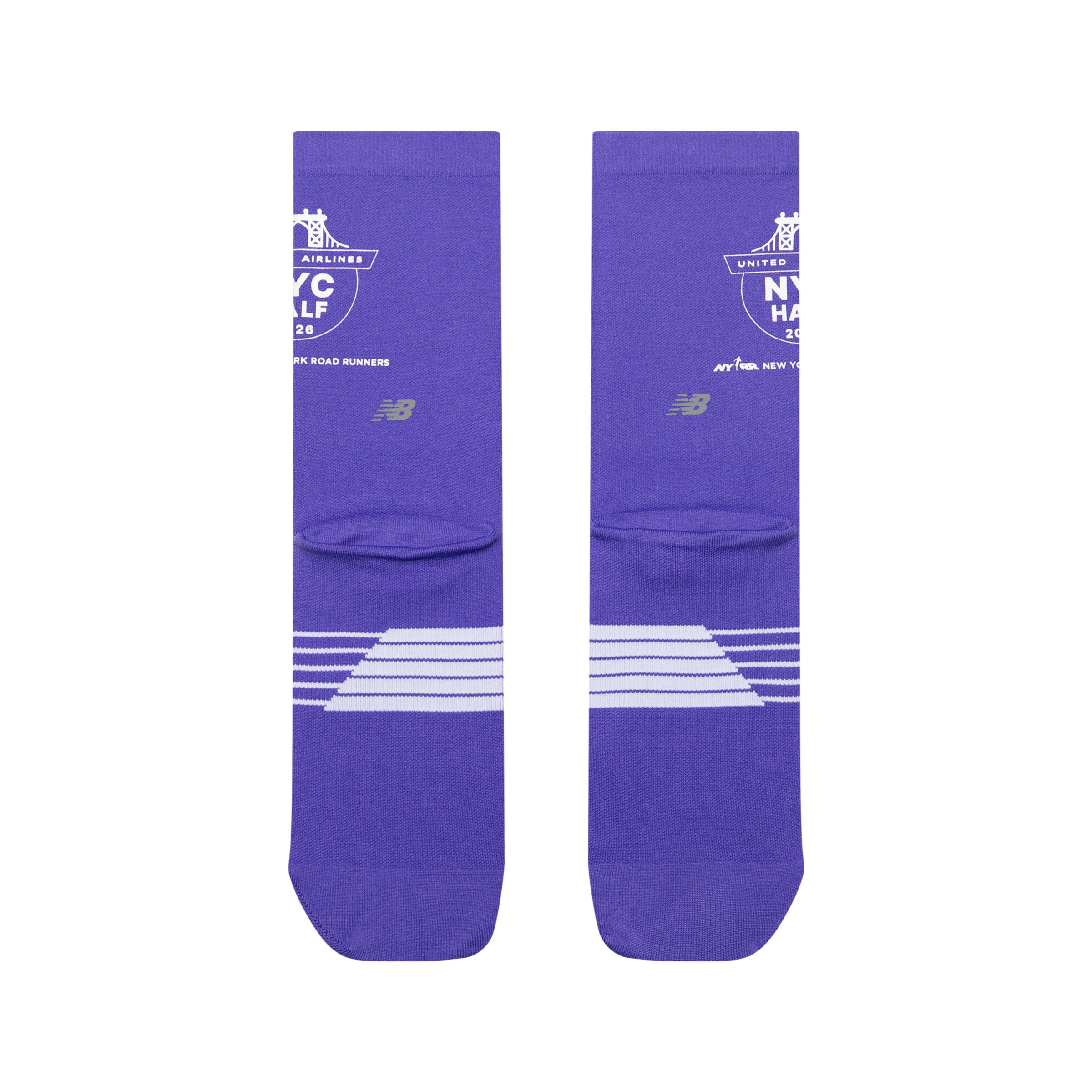 United Airlines NYC Half Crew Sock