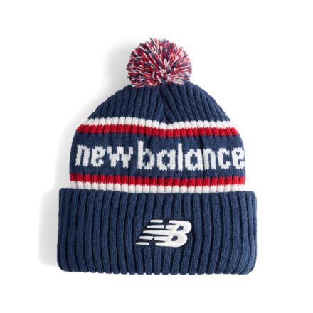 47 Acrylic Cuff Knit, NB NAVY with SEA SALT, AC11750NNY