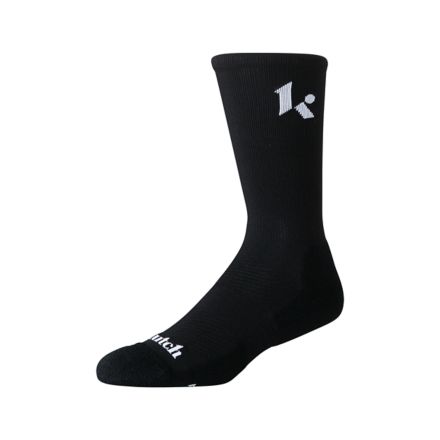 Klutch Training Sock, NEGRO with BLANCO, AC12874BK