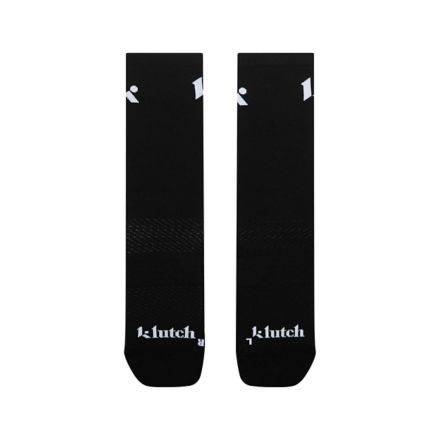 Klutch Training Sock, NEGRO with BLANCO, AC12874BK