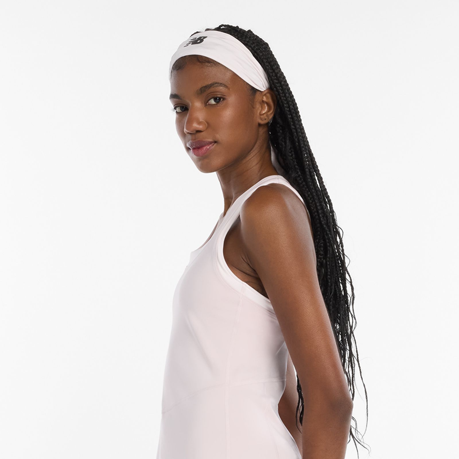 Мужские аксессуары для волос New Balance Gabby Thomas Signature Collection Tieback Headband — фото 2