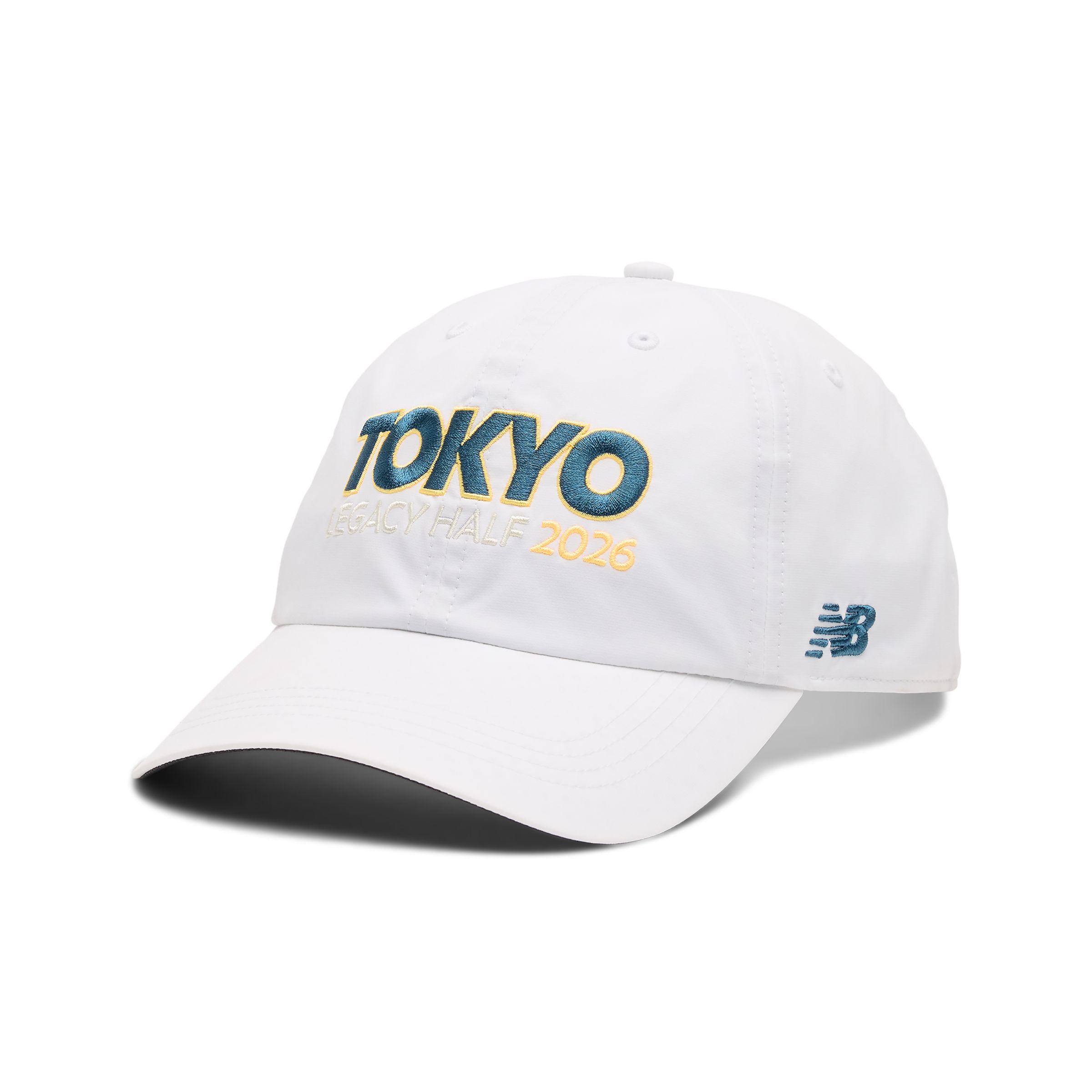 New Balance 東京レガシーハーフ 6パネルキャップ, AC1813LWT