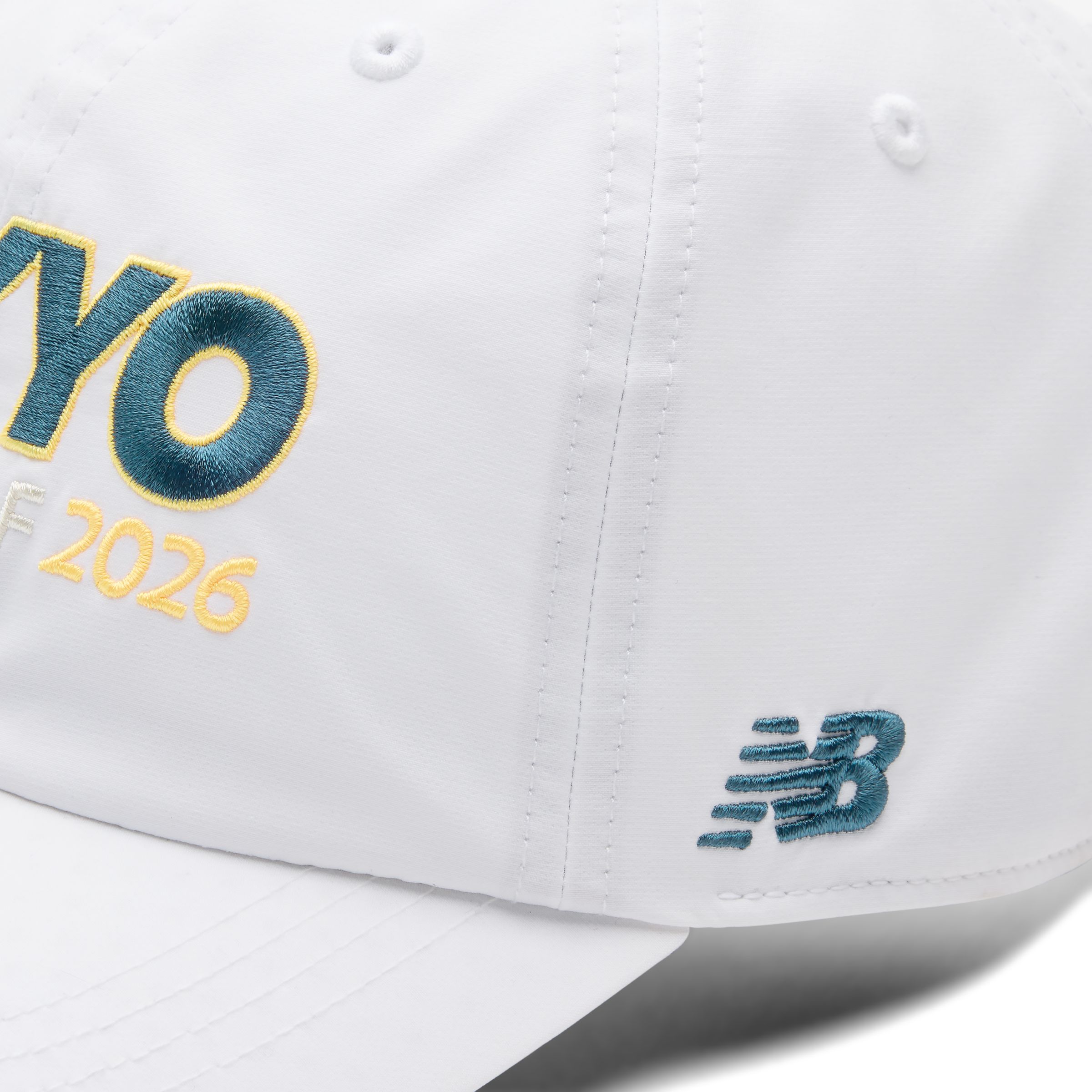 New Balance 東京レガシーハーフ 6パネルキャップ, AC1813LWT