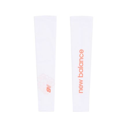 名古屋ウィメンズマラソン アームカバー for her, NB 103 WHITE with White, AC1871FWT