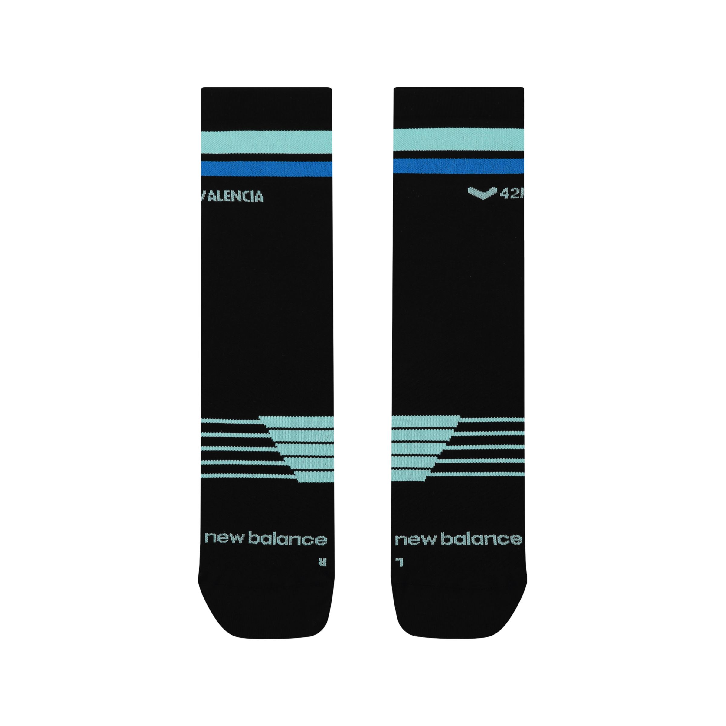 New Balance Valencia Marathon Pro Run Crew Sock, AC1930XBK