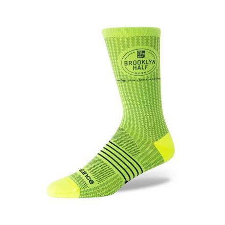 RBC Brooklyn Half Crew Socks, BLACK with Black, AC3863QAAM