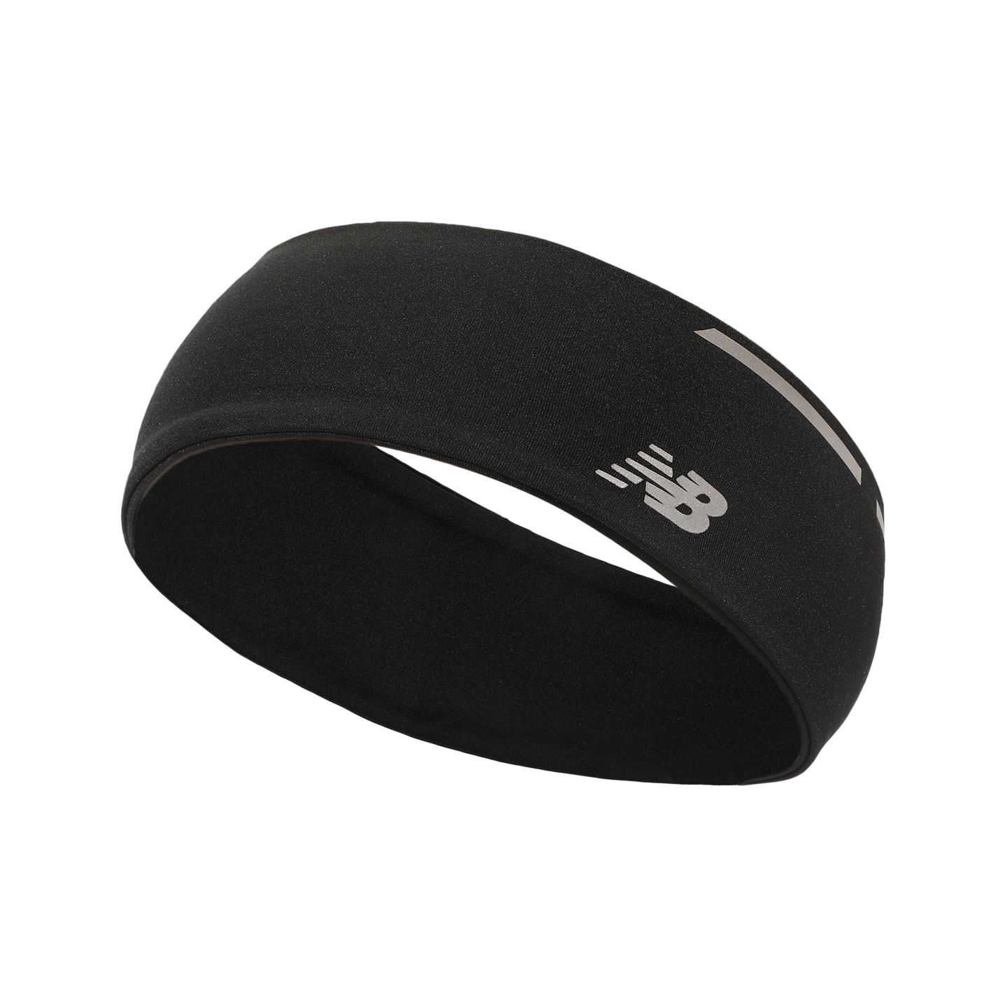 Мужские аксессуары для волос New Balance Performance Lightweight Headband, цвет: Чёрный — фото 1