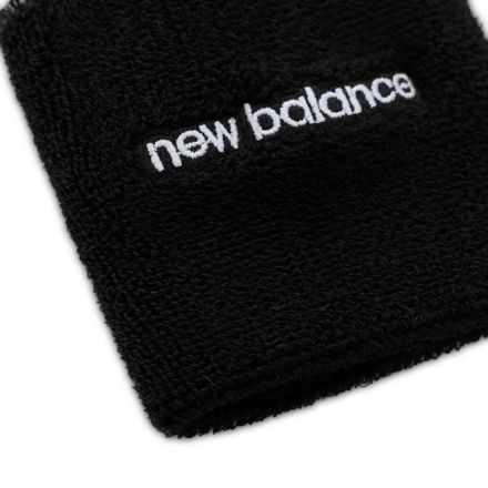 Basketball Sweatbands, BLACK with WHITE, AC4989NBK