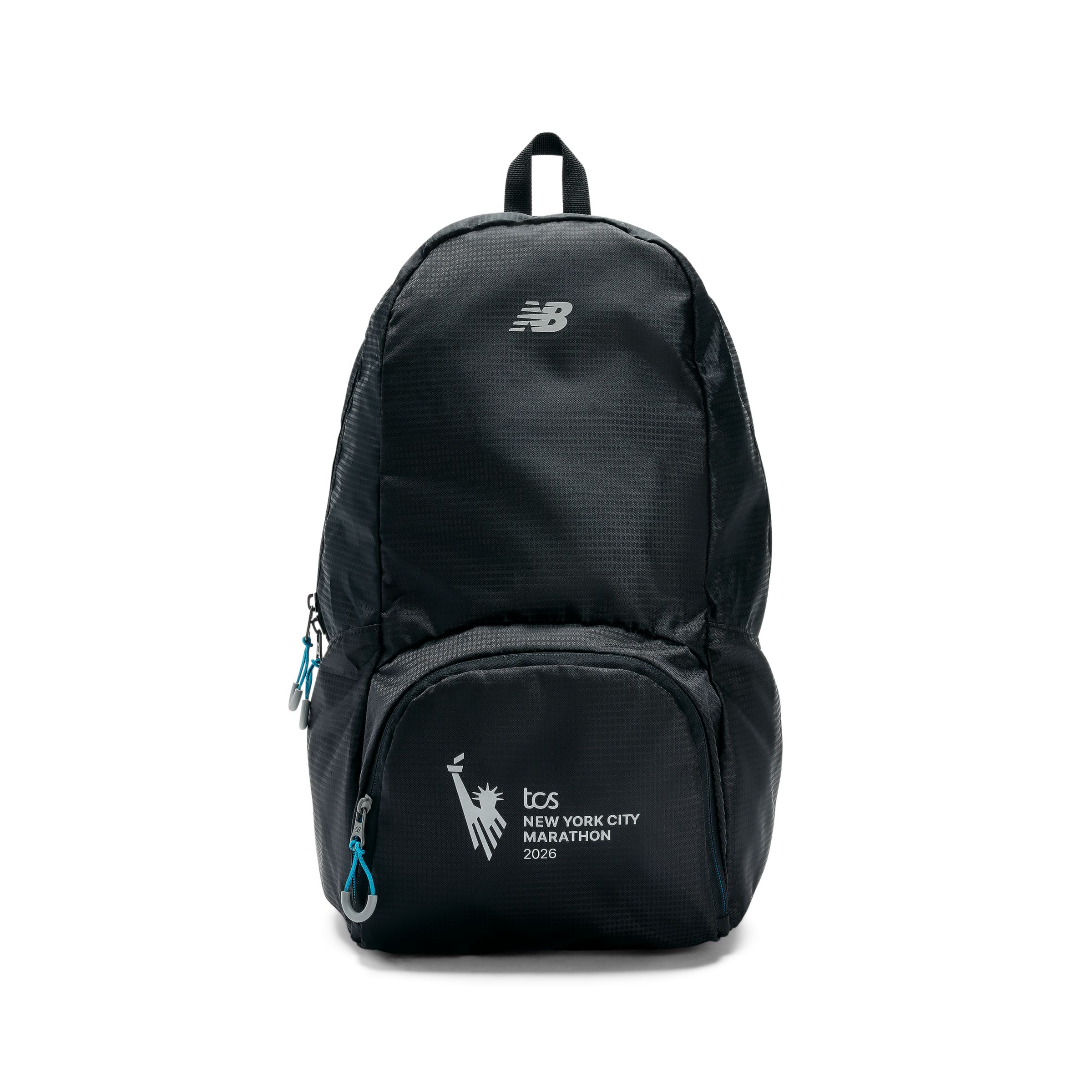 New Balance Unisex NYC Marathon Foldable Backpack - Black (Size OSZ)