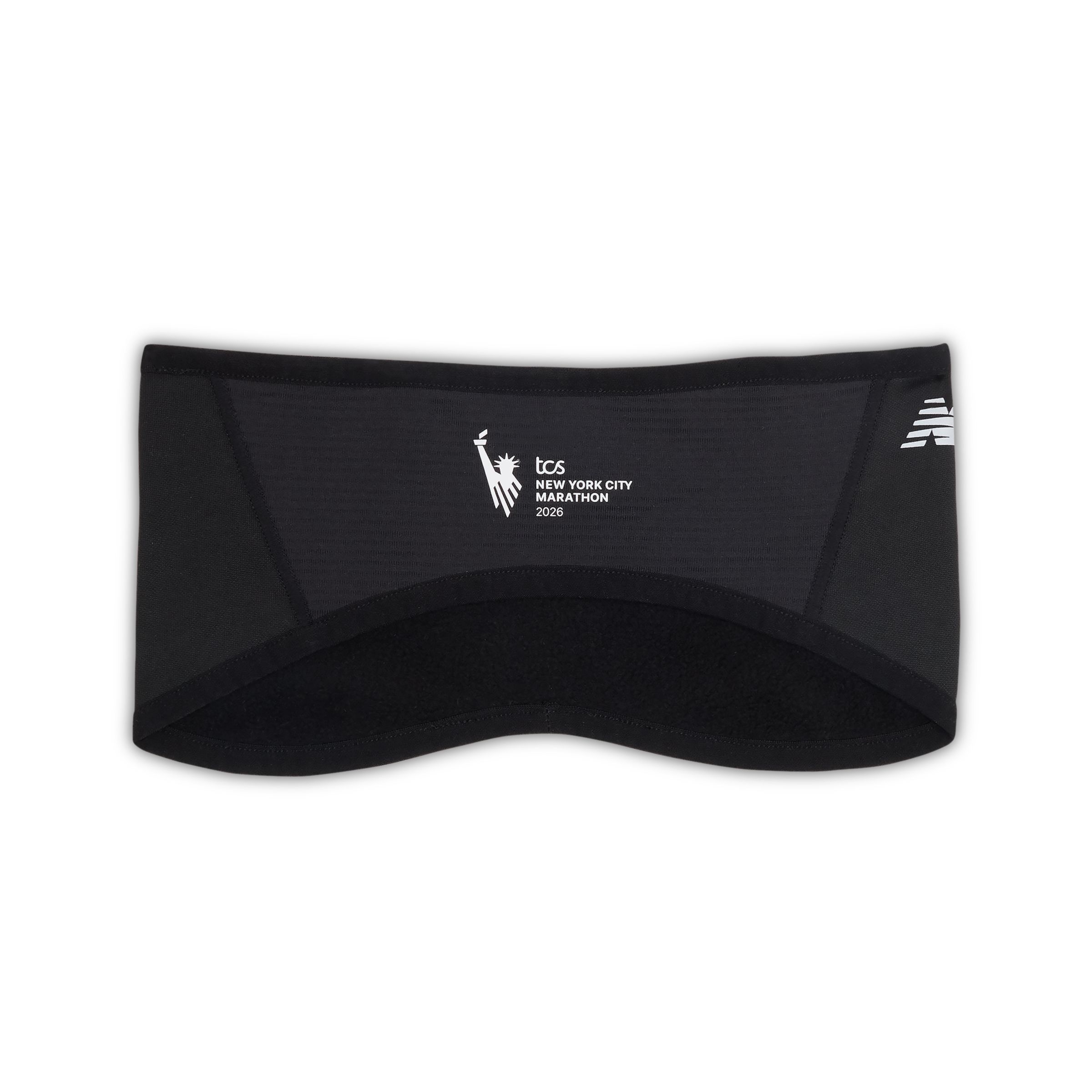 New Balance NYC Marathon Fleece Headband, AC6174BBK