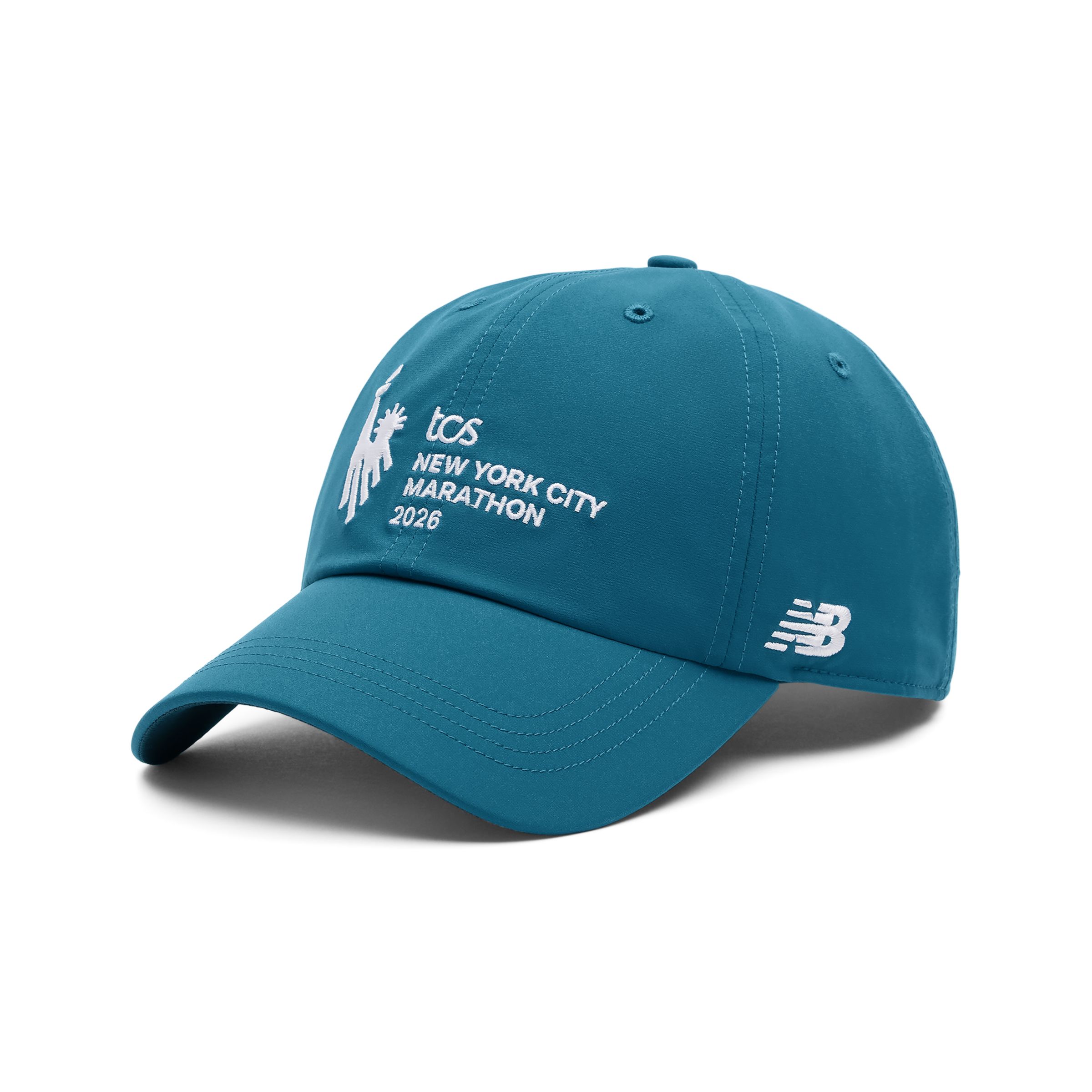 New Balance Unisex NYC Marathon 6 Panel Performance Cap - Blue (Size OSZ)
