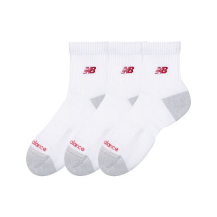 Active Premium QTR 3 Pack, WHITE, AC69122WT