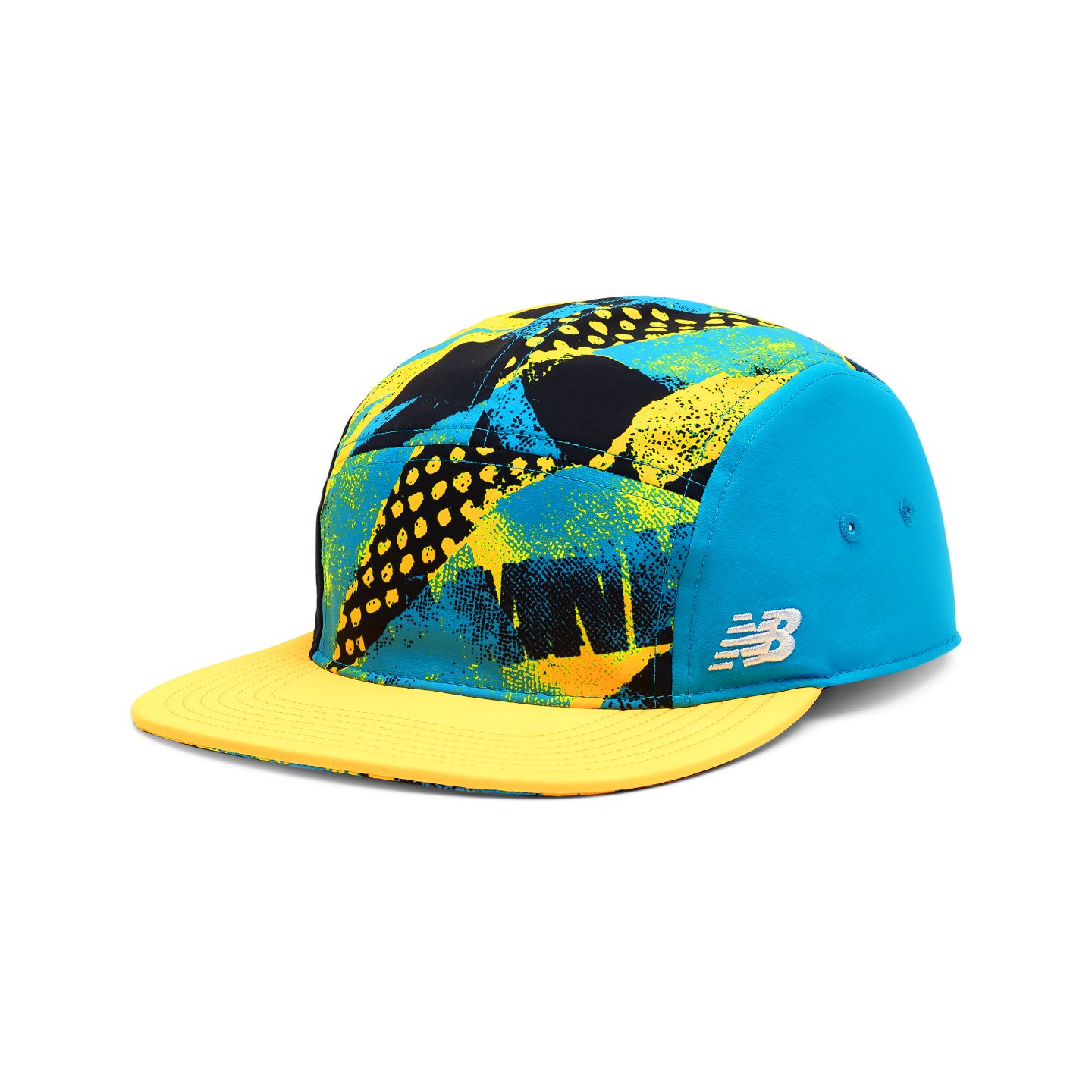 Мужская кепка New Balance NYC Marathon 5 Panel, цвет: Разноцветный — фото 1