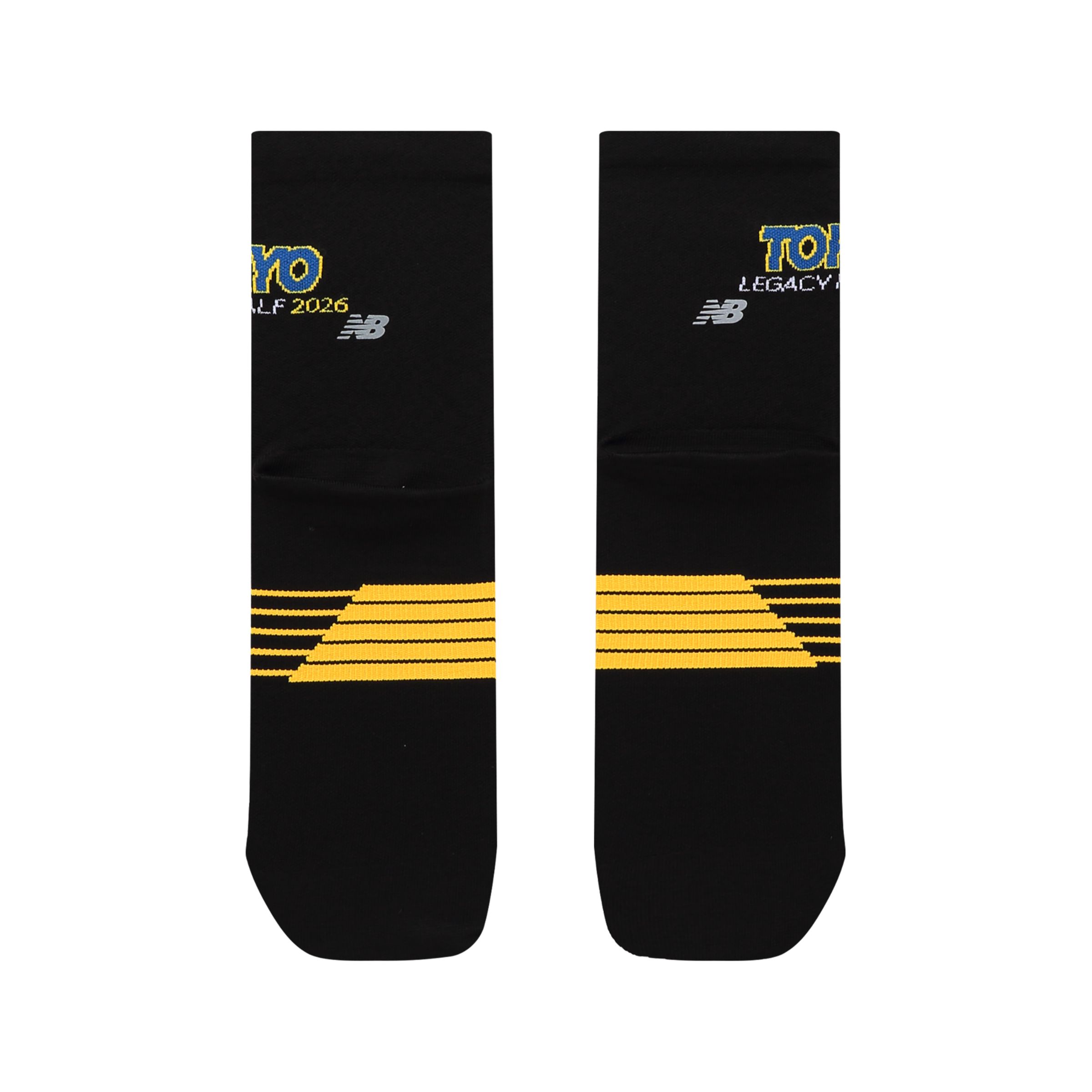 New Balance 東京レガシーハーフ プロランクォーターソックス, AC7087SBK