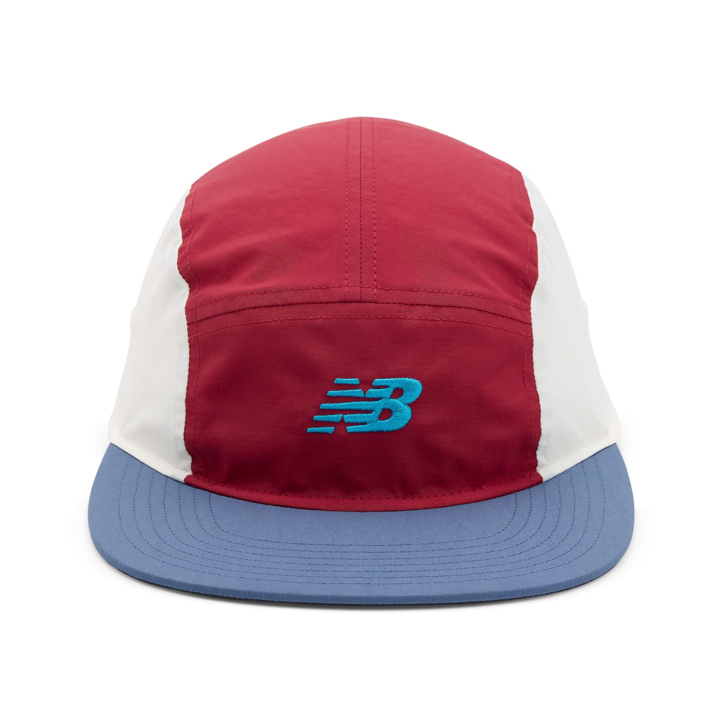 Мужские головные уборы New Balance 47 Multi-Colored 5 Panel, цвет: Красный — фото 1