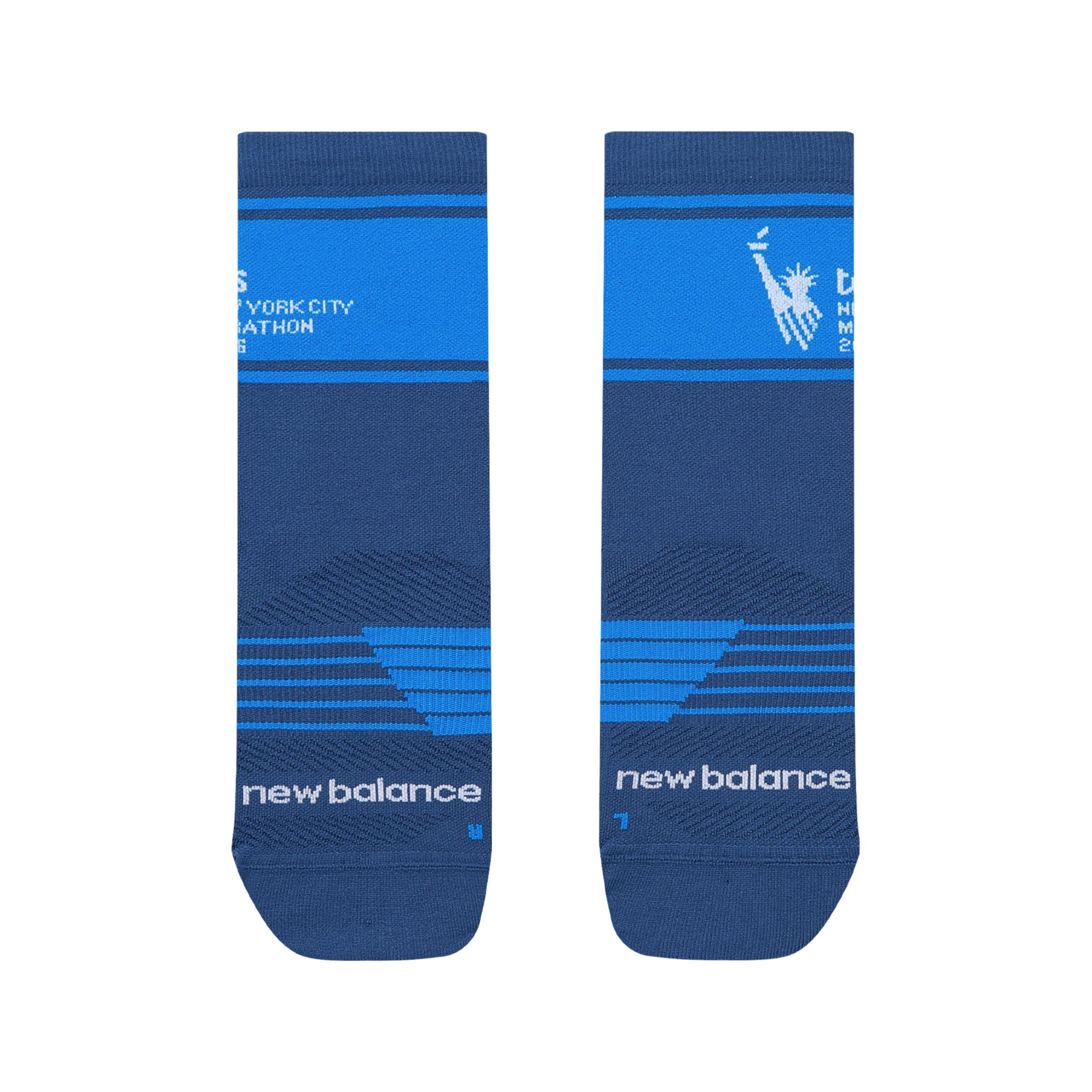 New Balance NYC Marathon Quarter Sock, AC7246PATD