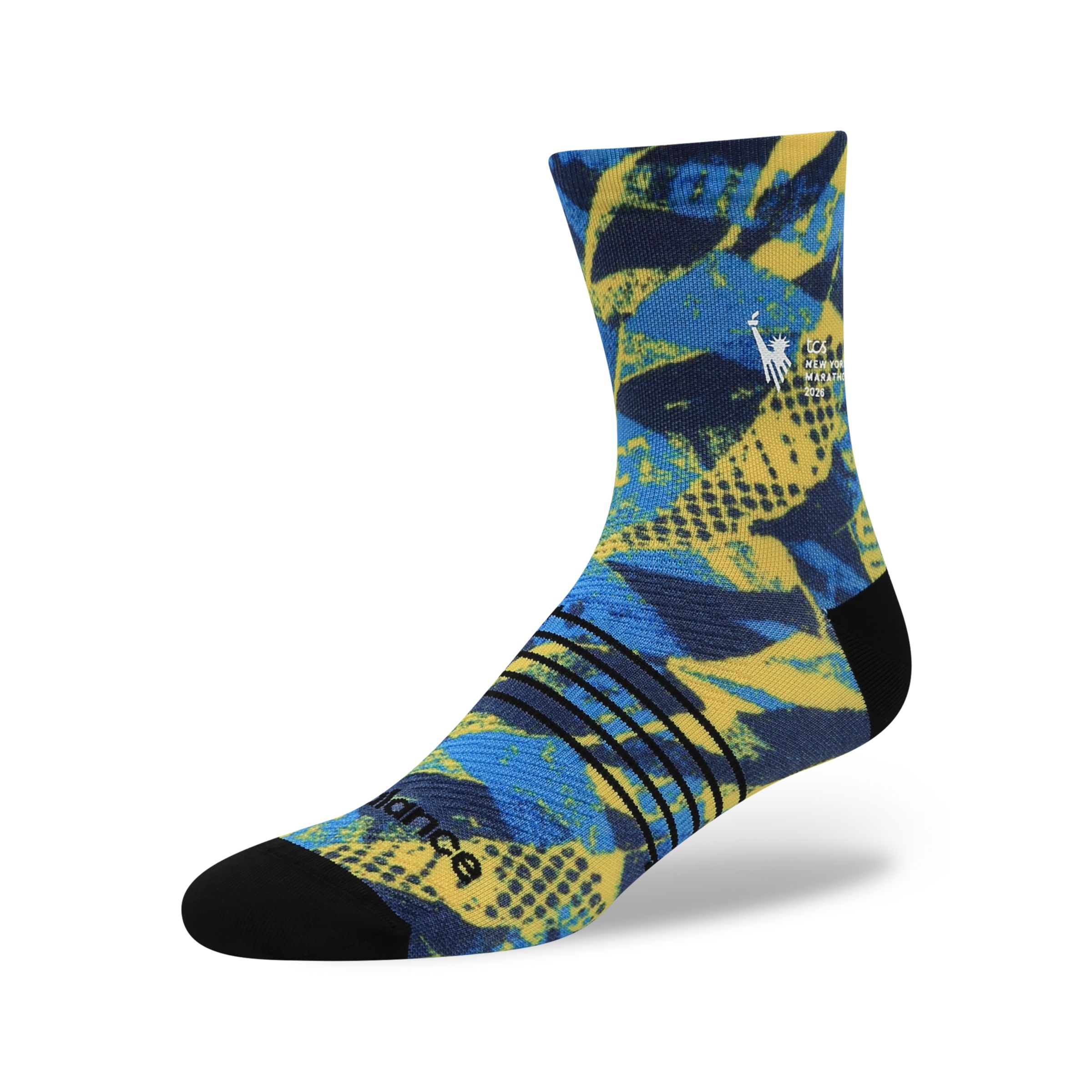 New Balance NYC Marathon Quarter Sock, AC7246PMLT