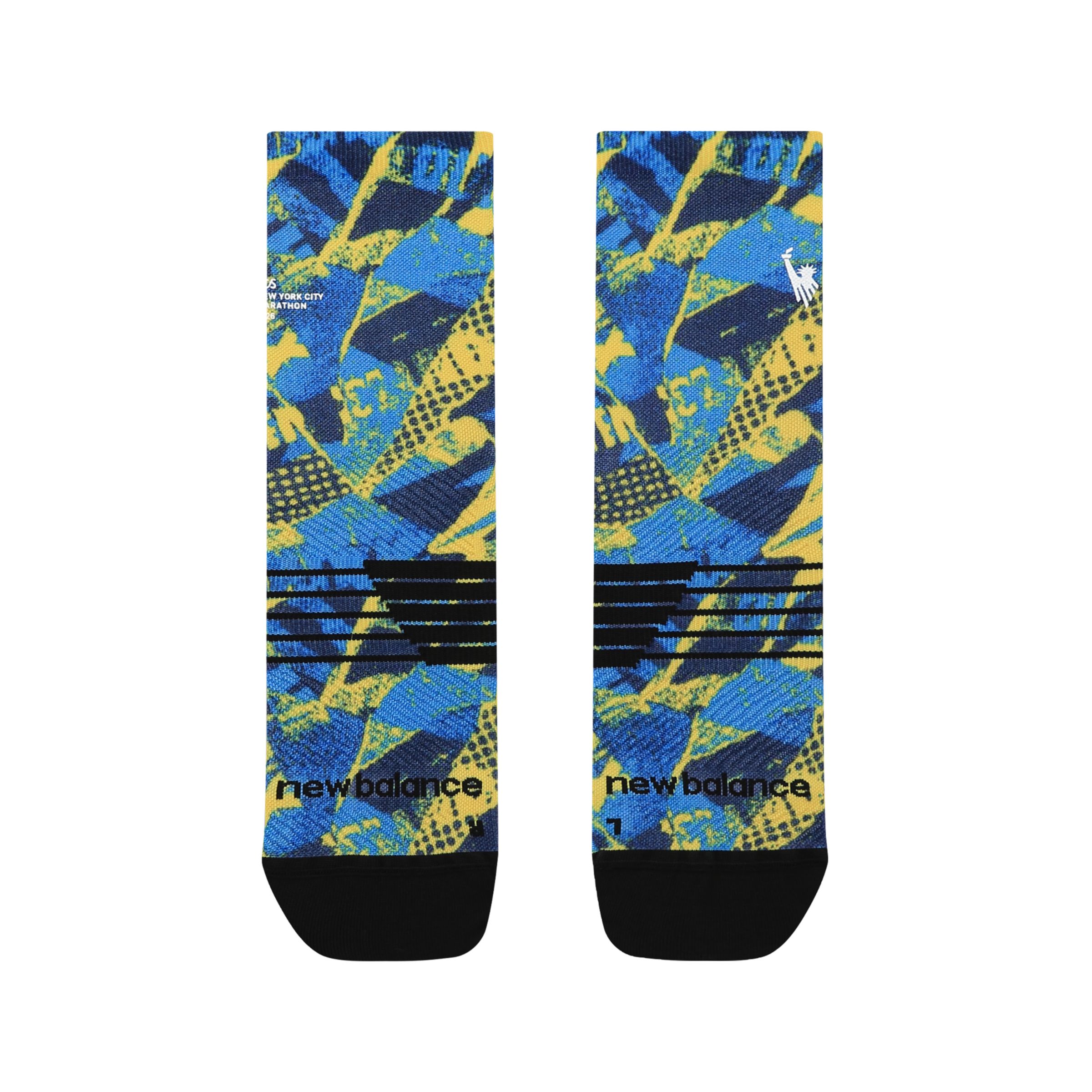 New Balance NYC Marathon Quarter Sock, AC7246PMLT