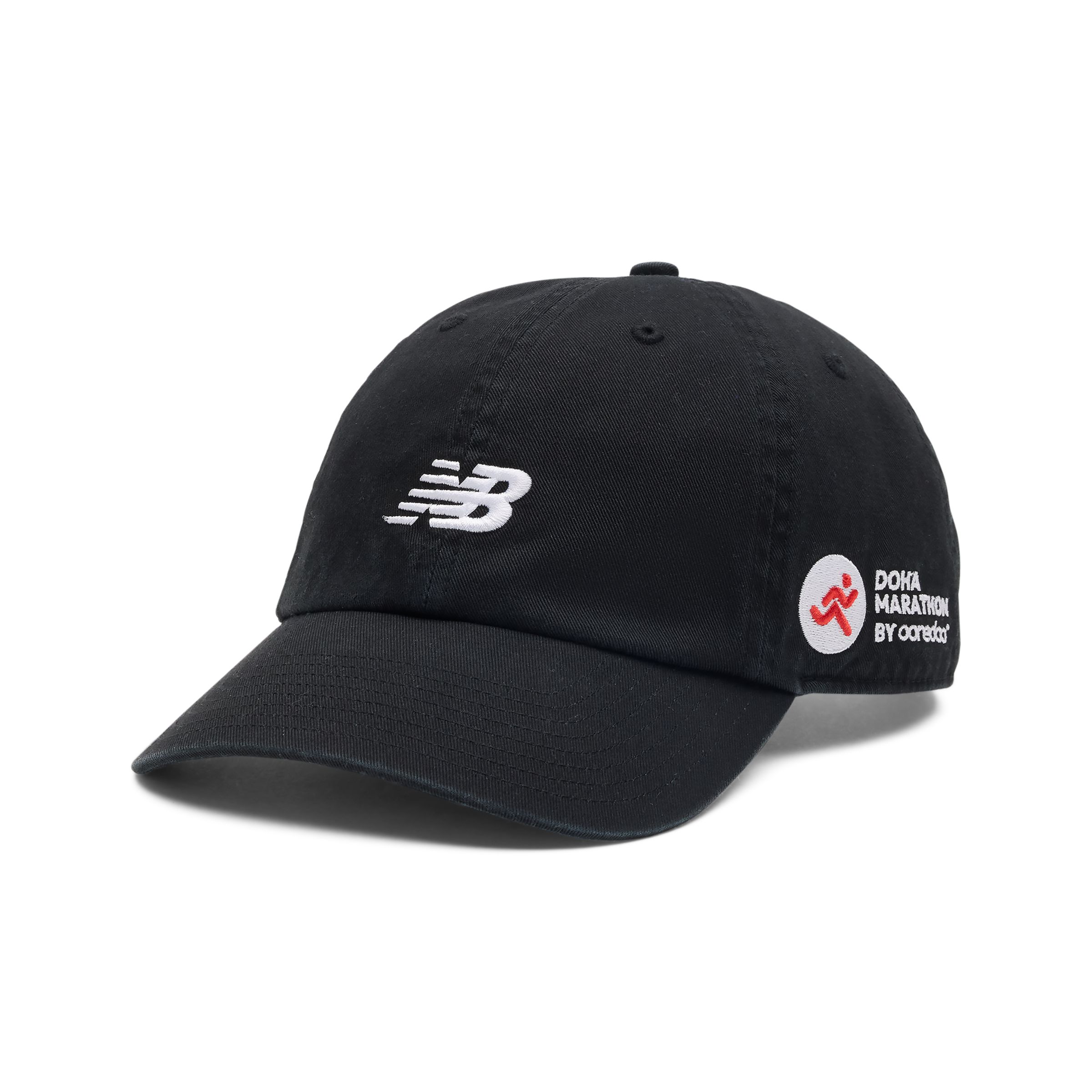 New Balance Doha Marathon 6 Panel Cotton Clean Up, AC7398RBK