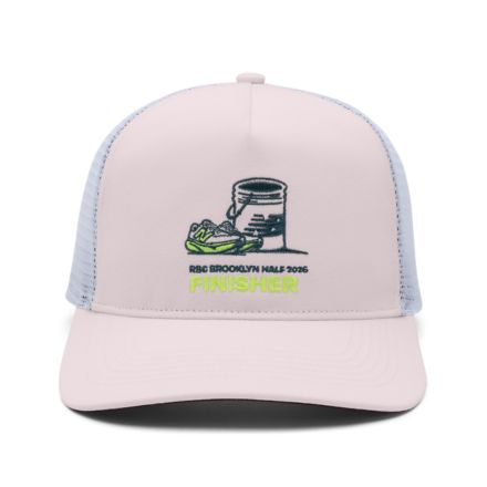 RBC Brooklyn Half Trucker, PINK SALT with WHITE, AC77027AAA