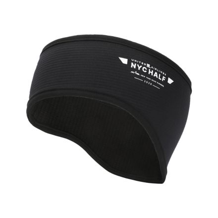 United Half Fleece Headband, BLACK with Black, AC8027HBK