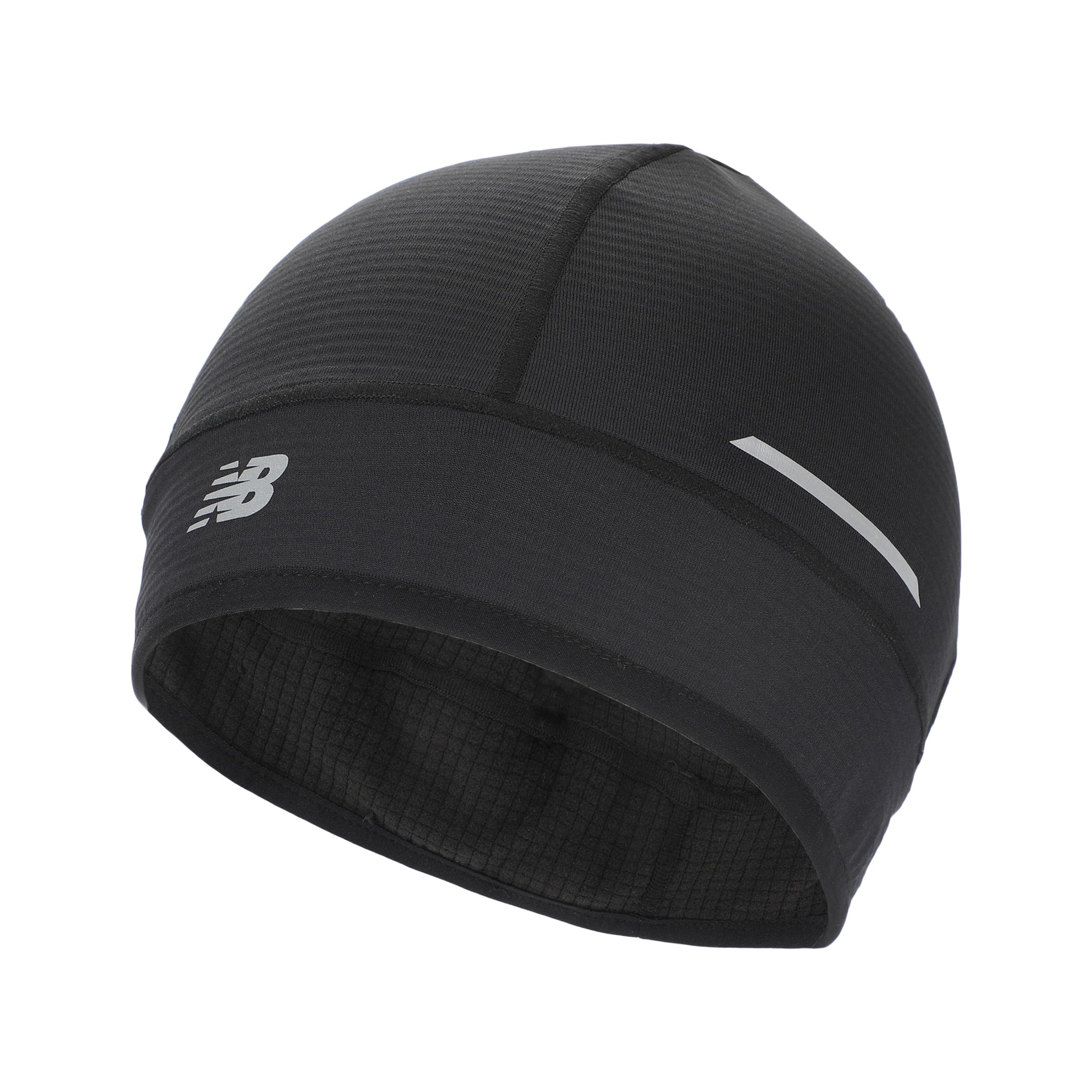 New Balance Bonnet en polaire technique, AC80744BK