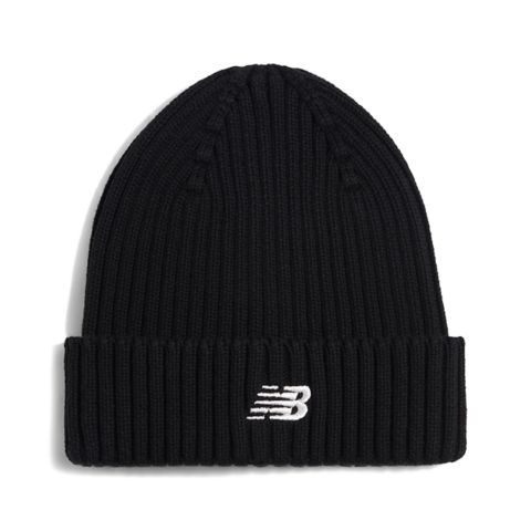 Детская шапка New Balance Small Logo Beanie, цвет: Чёрный