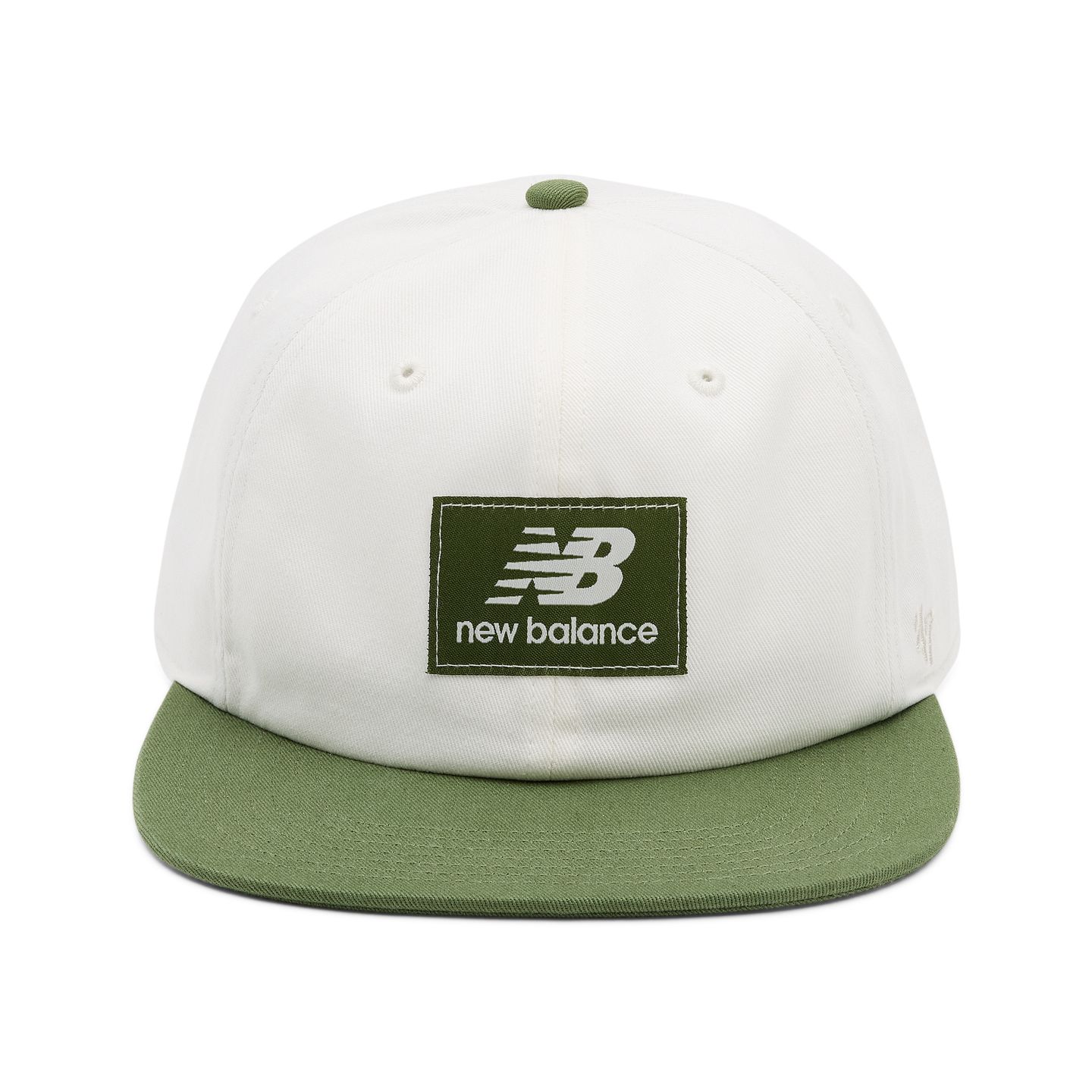 Мужские головные уборы New Balance '47 Captain RL, цвет: Молочный / Зелёный — фото 1