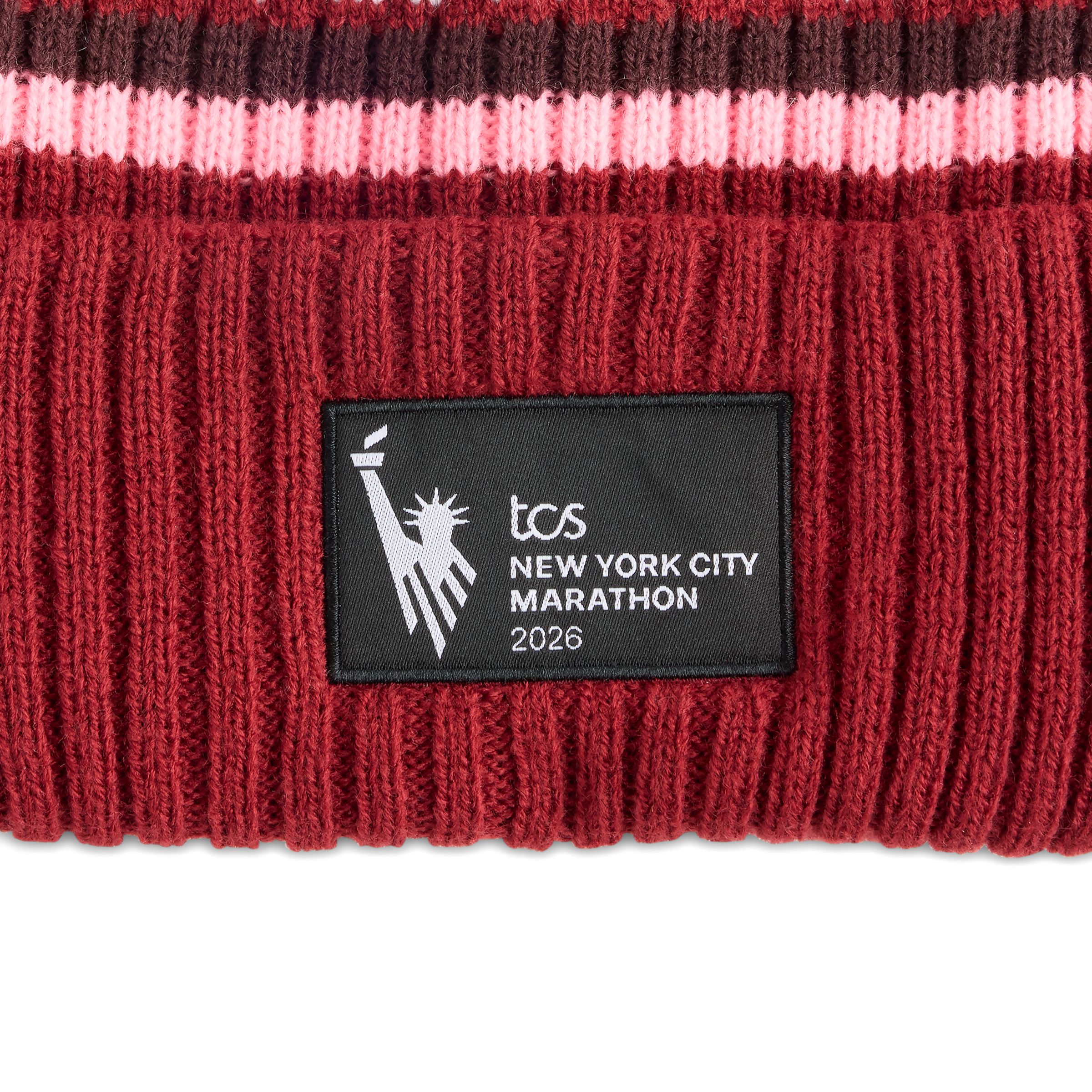 New Balance NYC Marathon Finisher Cuff Knit Hat, AC97151PDR