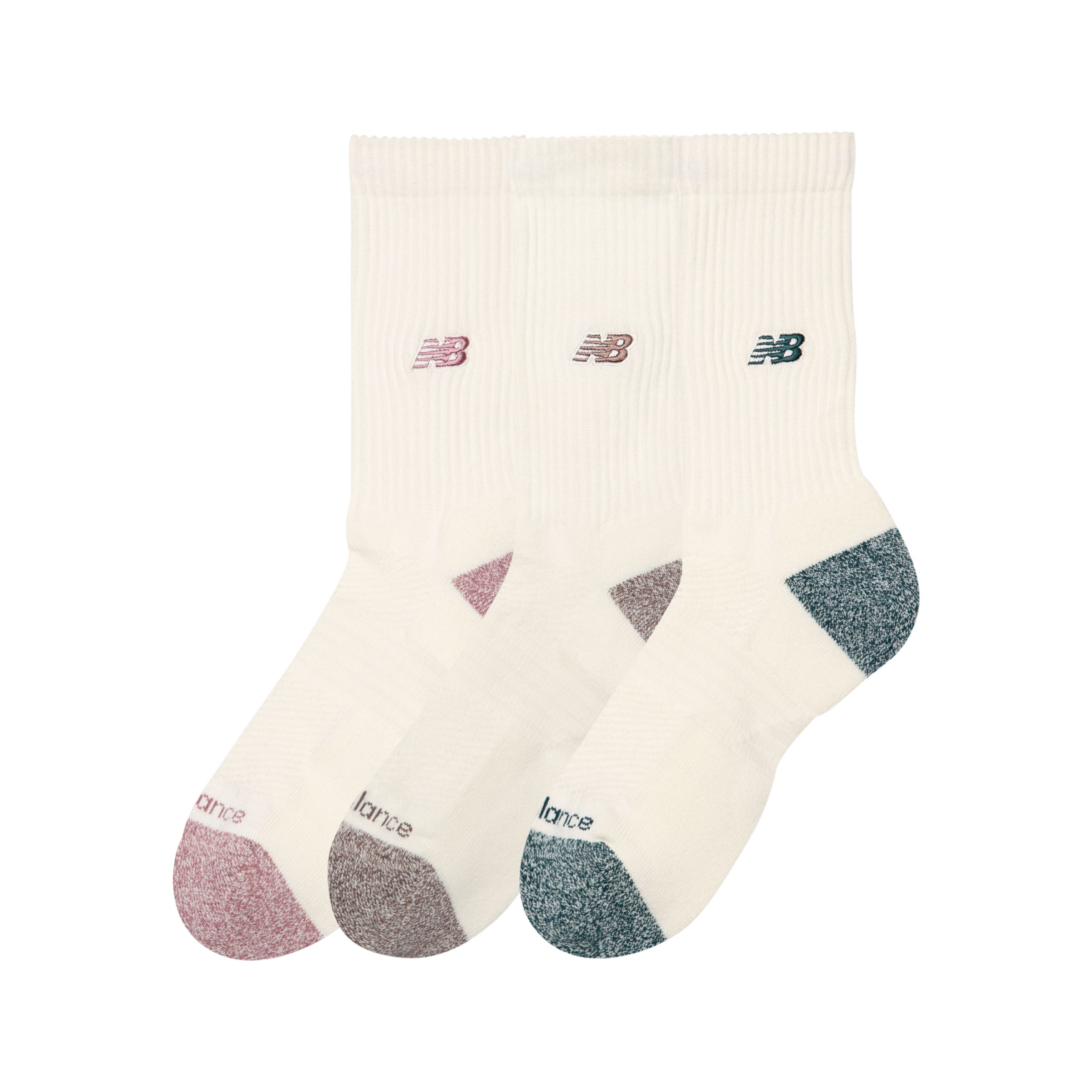 運動優質中筒襪 3 對裝