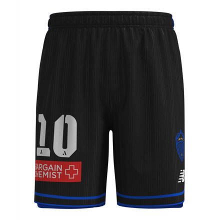 26/27 ALM PLAYING HOME SHORTS - ADULT, BLACK, AF112349BKB