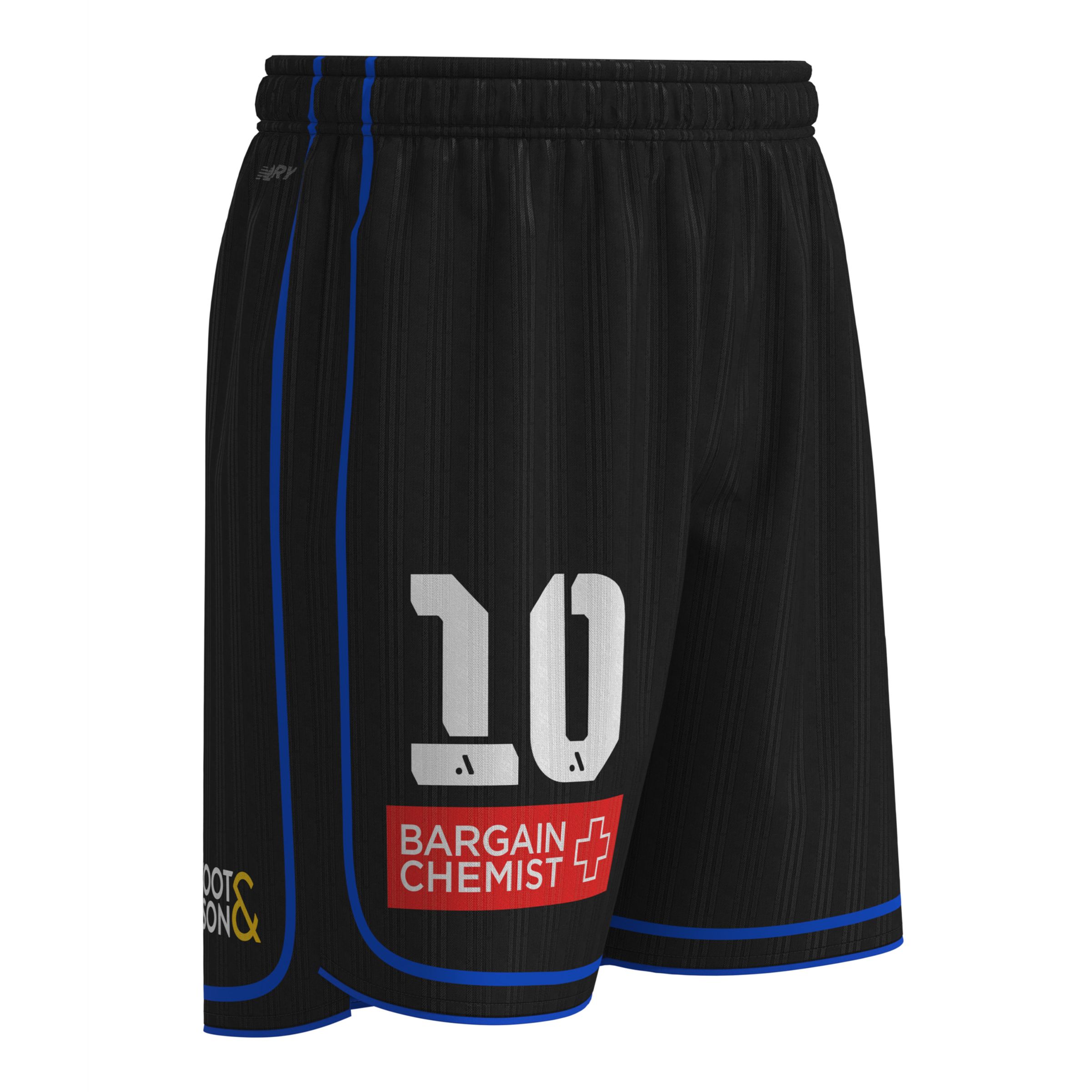 New Balance 26/27 ALM PLAYING HOME SHORTS - ADULT, AF112349BKB