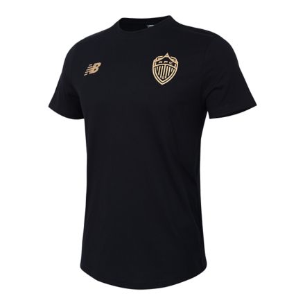 AFC Casual T-shirt, BLACK with GREEN, AFC73212BKG