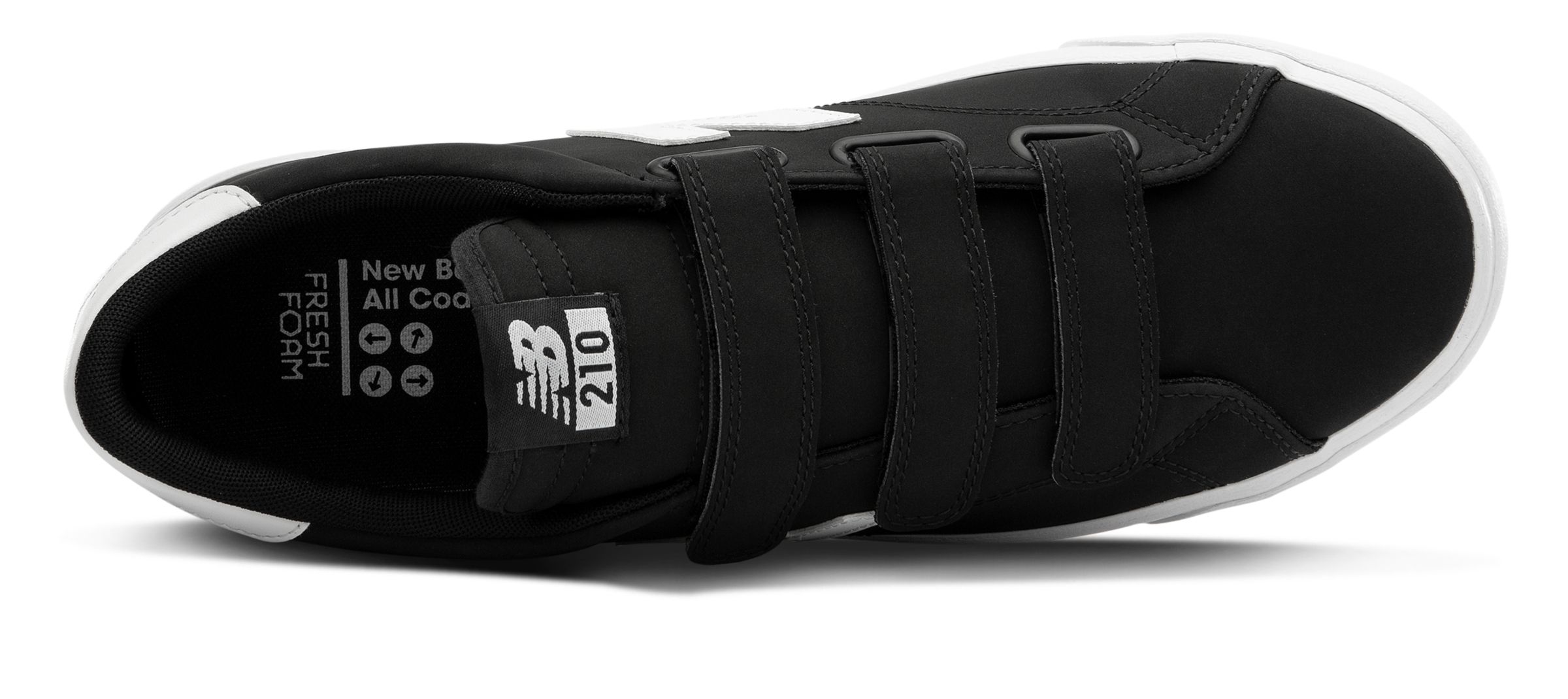 new balance 210 trainers in black